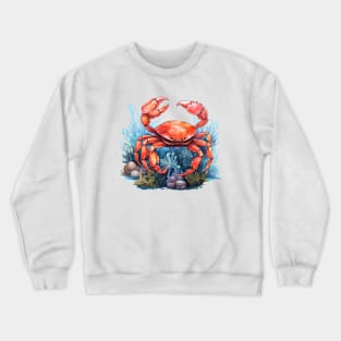 Red Crab Crewneck Sweatshirt